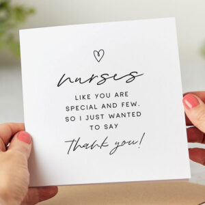 Nurses Like You Are Special And Few White Card